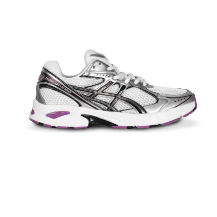 کتونی اسیکس رنگ بنفش مردانه با زیره PU سبک و طراحی خاص اسپرت