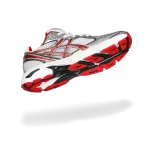 کتونی اسیکس رنگ قرمز مردانه با زیره PU سبک و طراحی اسپرت، مناسب استفاده روزمره