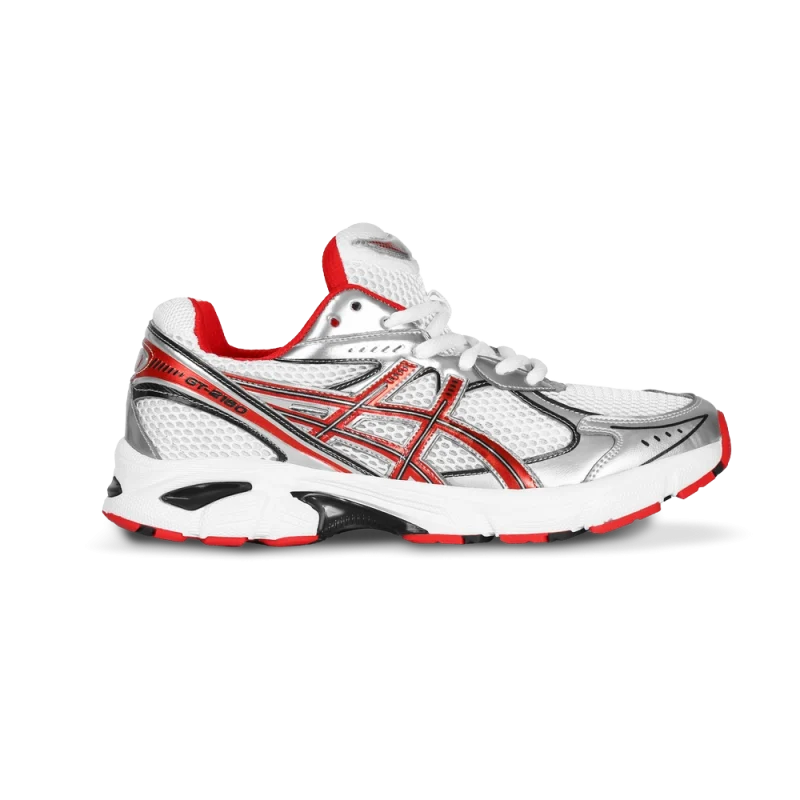 کتونی اسیکس رنگ قرمز مردانه با زیره PU سبک و طراحی اسپرت، مناسب استفاده روزمره