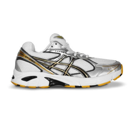 کتونی اسیکس رنگ زرد مردانه با زیره PU نرم و طراحی اسپرت، مناسب استفاده روزمره