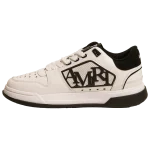 کفش امیری رنگ سفید مشکی مردانه با زیره PU سبک، مناسب استفاده روزمره