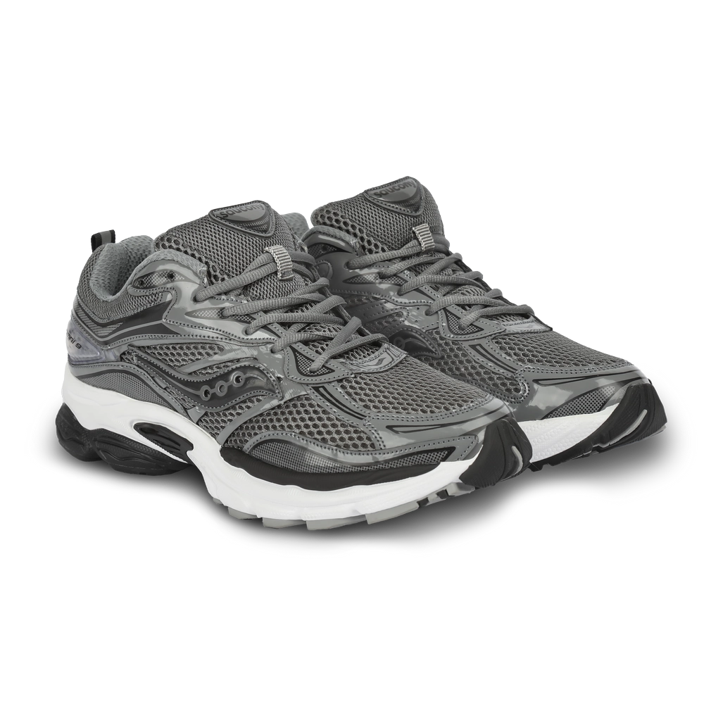 خرید عمده کتونی اسیکس رنگ سفید طوسی از تولیدکننده