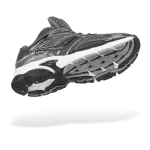 خرید عمده کتونی اسیکس رنگ سفید طوسی از تولیدکننده